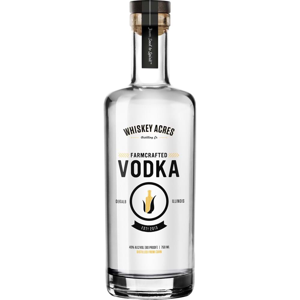 Whiskey Acres Farmcrafted Vodka at CaskCartel.com