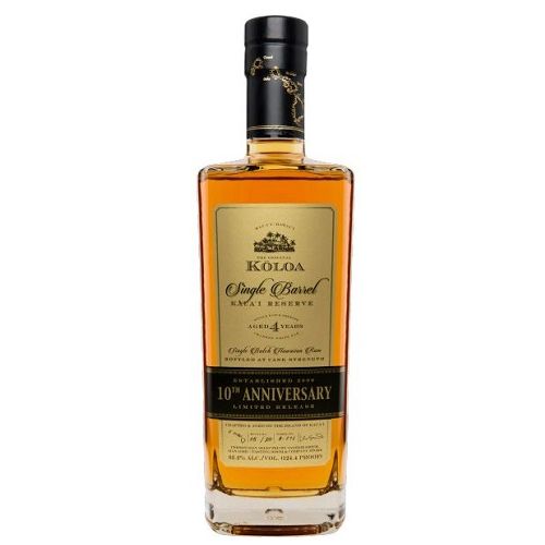The Original Koloa Single Barrel Kauai Reserve 10th Anniversary 4 Year Old Hawaiian Rum at CaskCartel.com