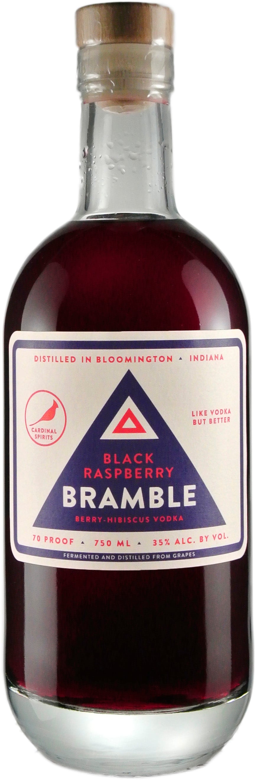 Cardinal Spirits Bramble Black Raspberry Vodka at CaskCartel.com