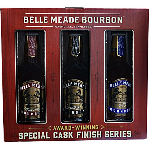 Belle Meade Bourbon | Special Cask Finished Series | 375ML Triple Pack at CaskCartel.com