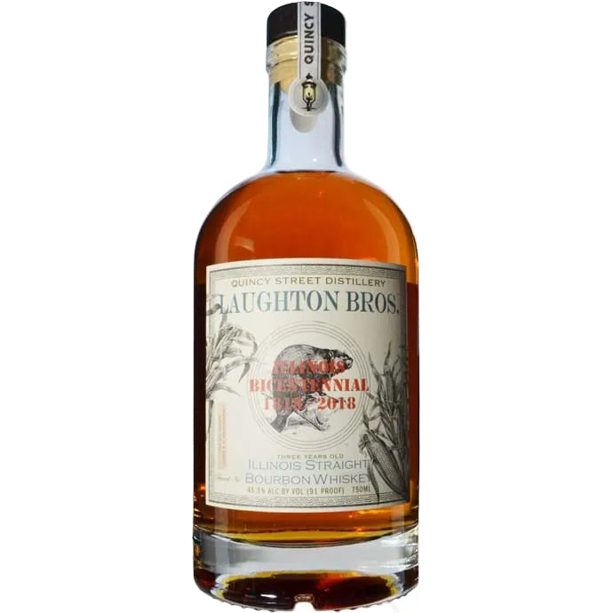 Quincy Street Distillery Laughton Brothers 3 year Old Illinois Straight Bourbon Whiskey at CaskCartel.com