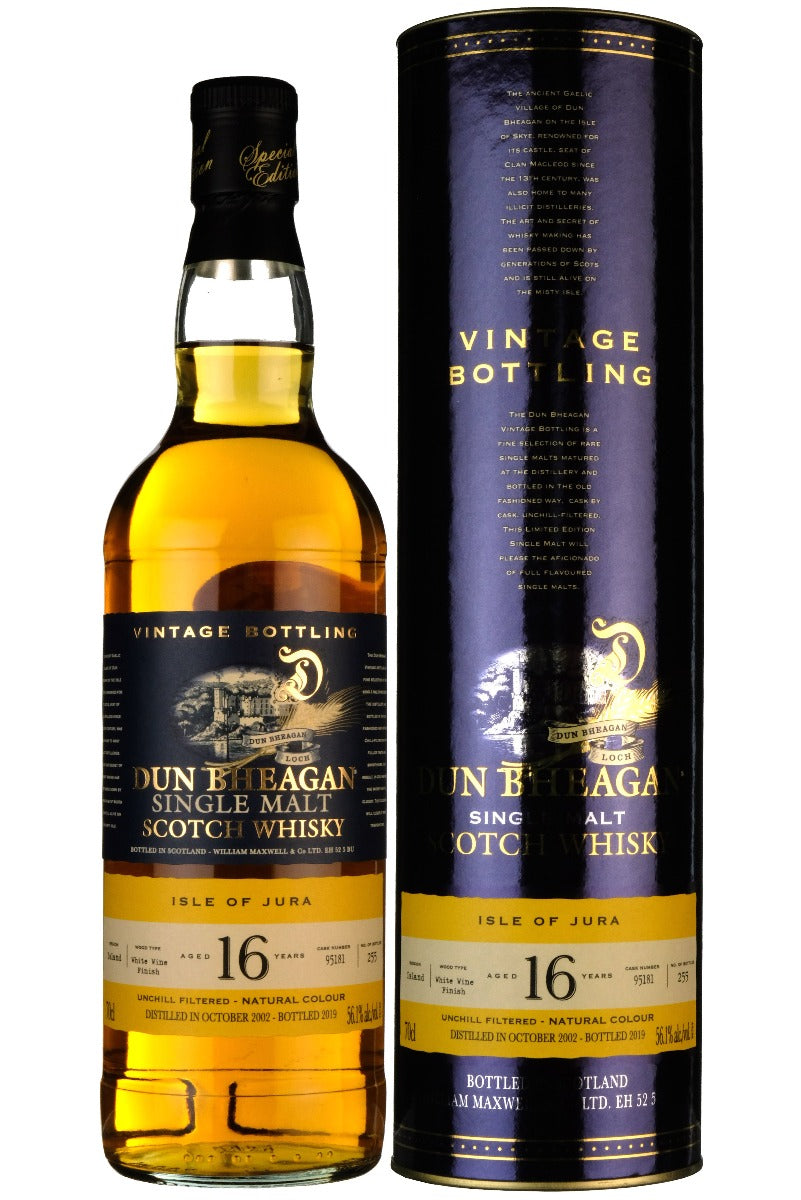 Jura Dun Bheagan Single Cask #95181 2002 16 Year Old Whisky | 700ML at CaskCartel.com
