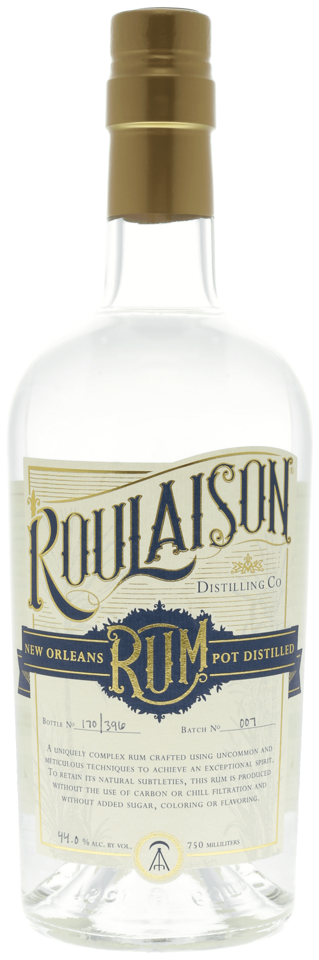 Roulaison Distilling Co. Traditional White Rum at CaskCartel.com