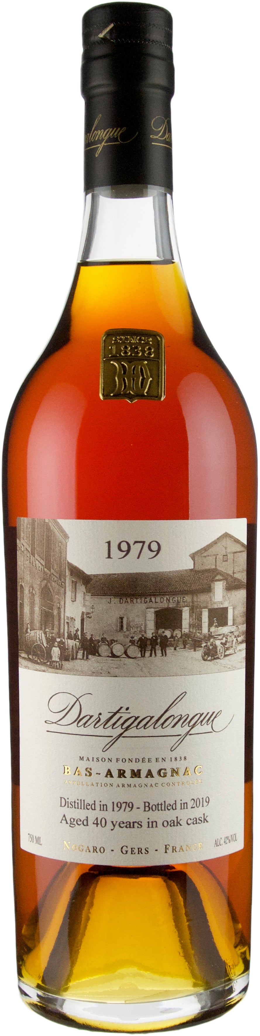 Dartigalongue 40 year old Vintage 1979 Armagnac at CaskCartel.com