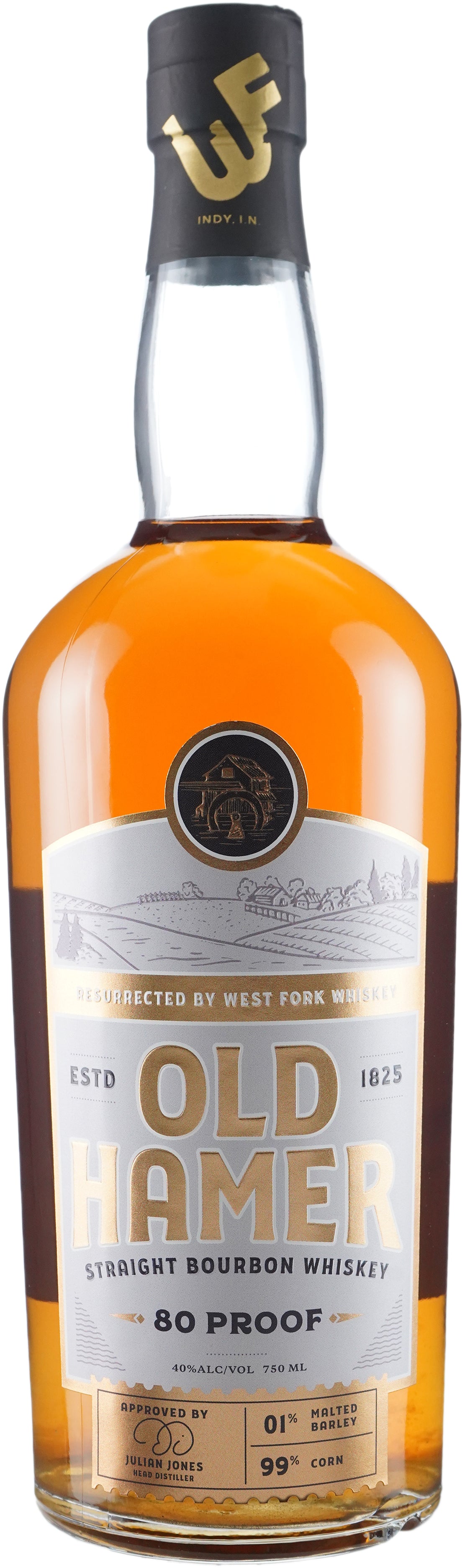 Old Hamer 80 Proof Straight Bourbon Whiskey at CaskCartel.com