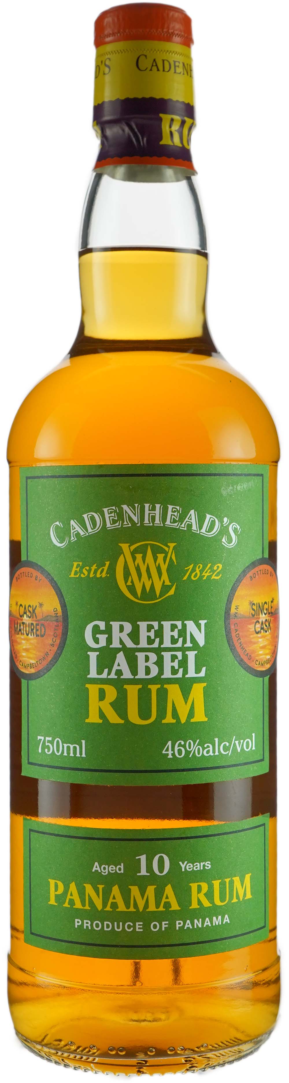 Cadenheads Panama 10 Year Old Vintage Cask # 2891 2008 Rum at CaskCartel.com