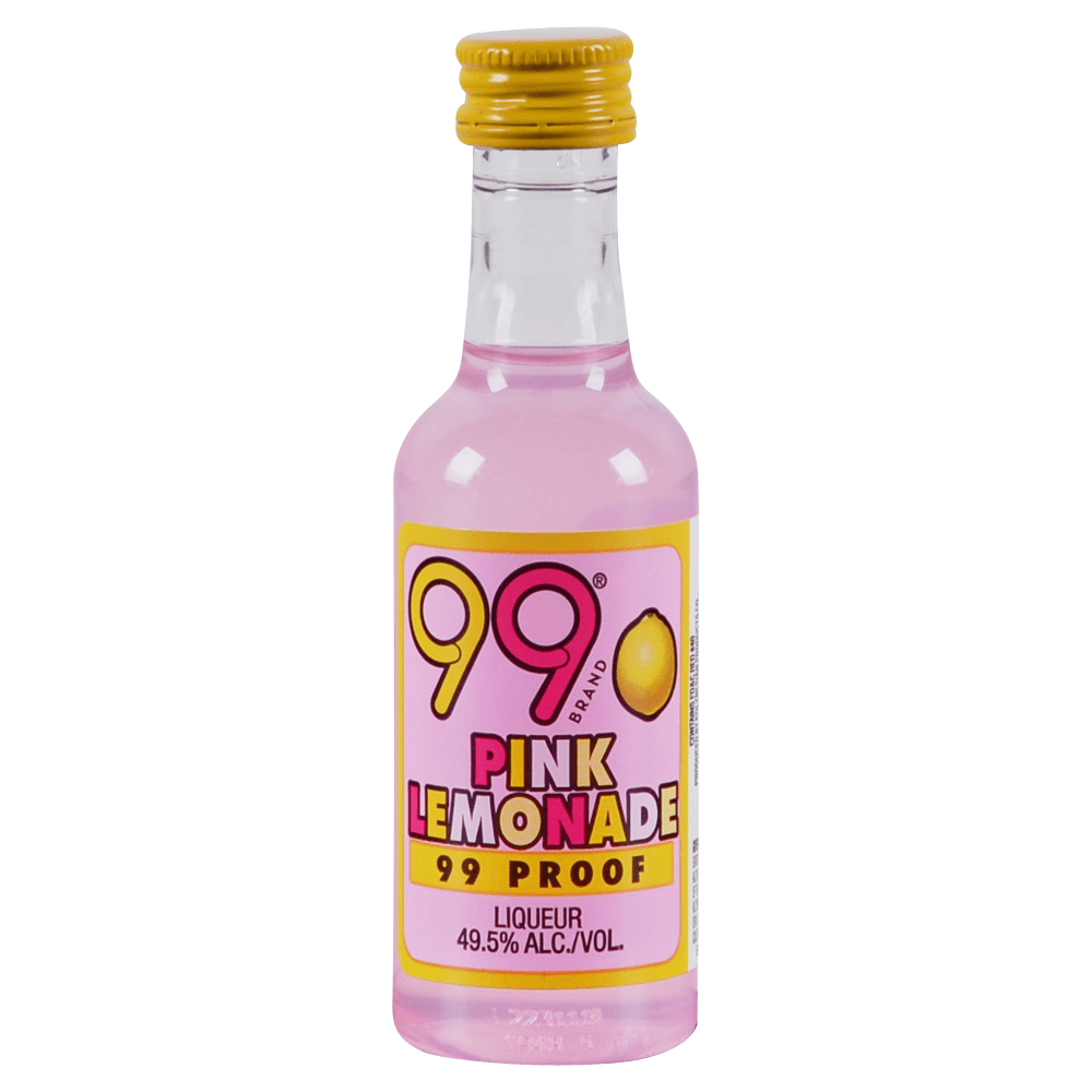 99 Pink Lemonade Schnapps Liqueur | 50ML at CaskCartel.com