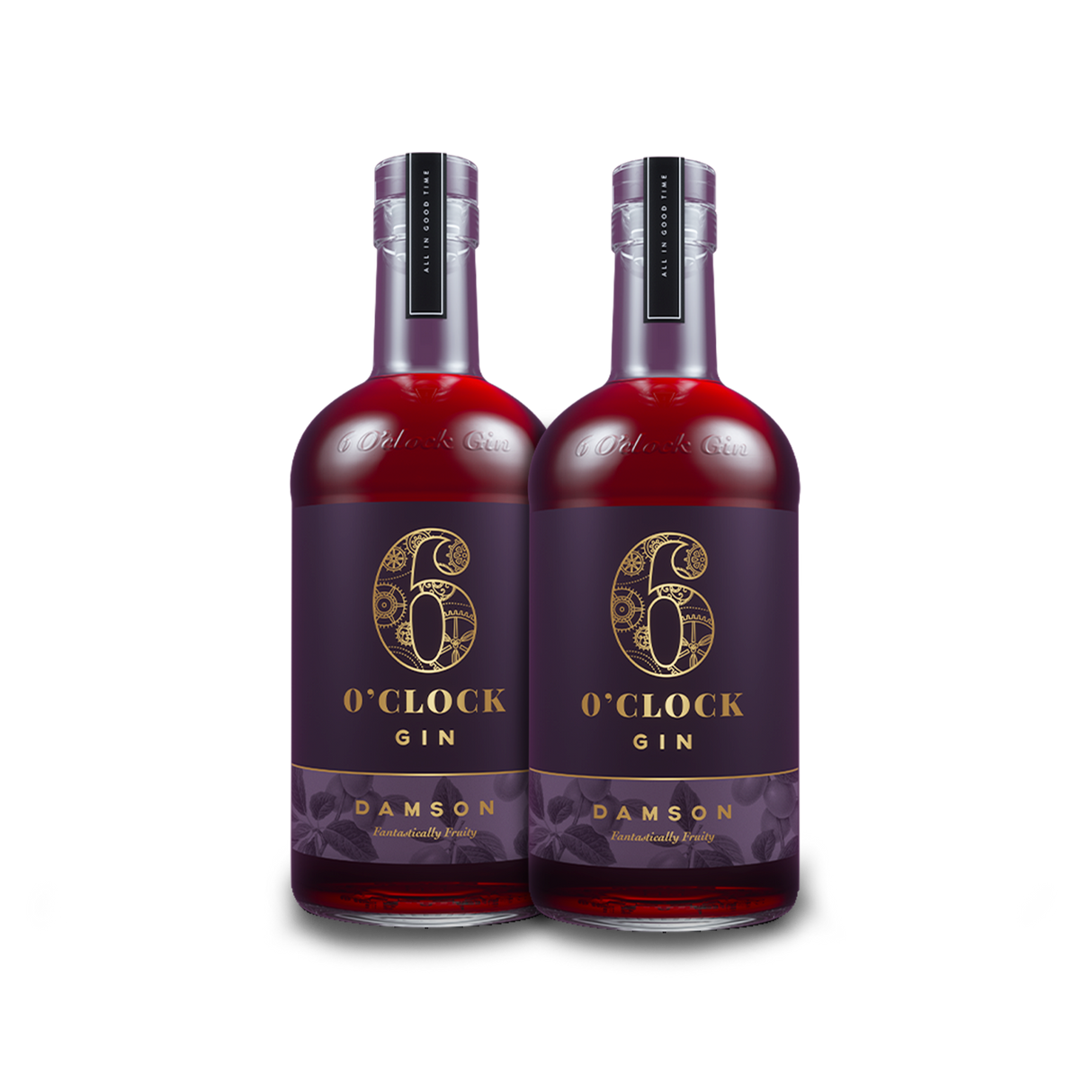 6 O'Clock Gin Damson Gin (2) Bottle Bundle at CaskCartel.com