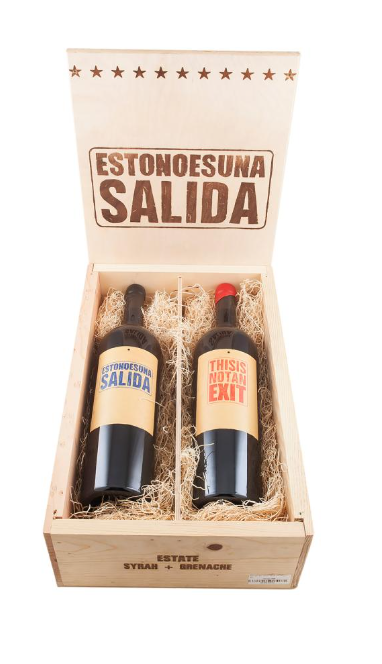 2009 | Sine Qua Non | This Is Not An Exit Set (Magnum) (1 x Syrah, 1 x Grenache) at CaskCartel.com