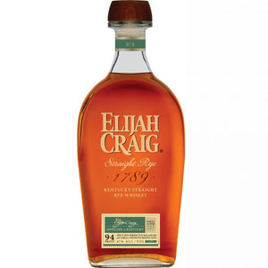 Elijah Craig Straight Rye Whiskey - CaskCartel.com