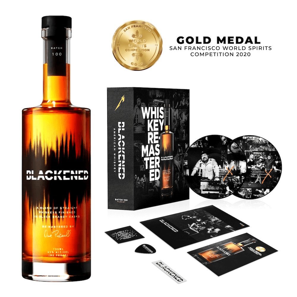METALLICA | BOX SET | BLACKENED AMERICAN WHISKEY | LIMITED EDITION BATCH 100