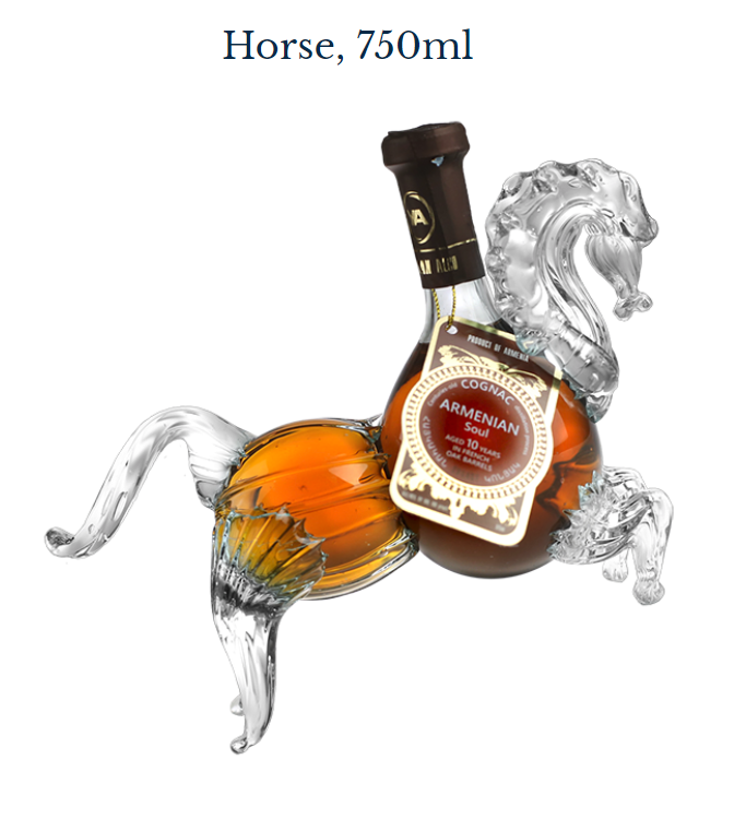 Armenian Soul Horse 10 Year Old XO Brandy - CaskCartel.com