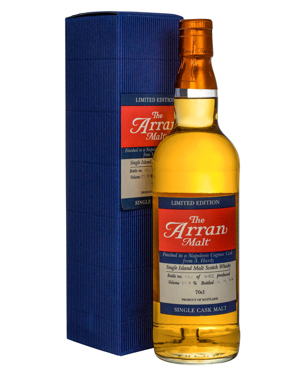 Arran Finished in a Napoleon Cognac Cask from A. Hardy 57.7% ABV Scotch Whisky | 700ML at CaskCartel.com