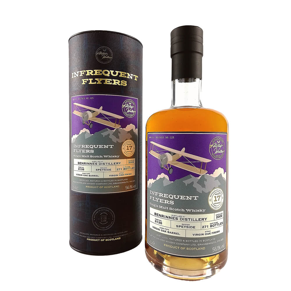 Benrinnes Infrequent Flyers Virgin Oak Finish 2006 17 Year Old Whisky | 700ML at CaskCartel.com
