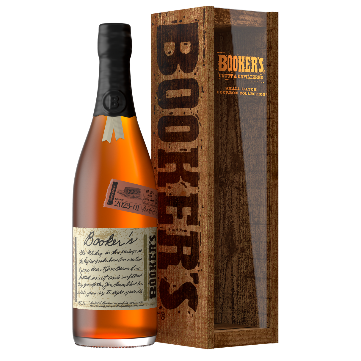 Bookers Charlies Batch Kentucky Straight Bourbon 2023 Whiskey at CaskCartel.com