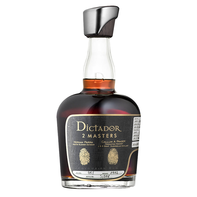 Dictador 1972 Glenfarclas - 2 Masters Colombian Rum at CaskCartel.com