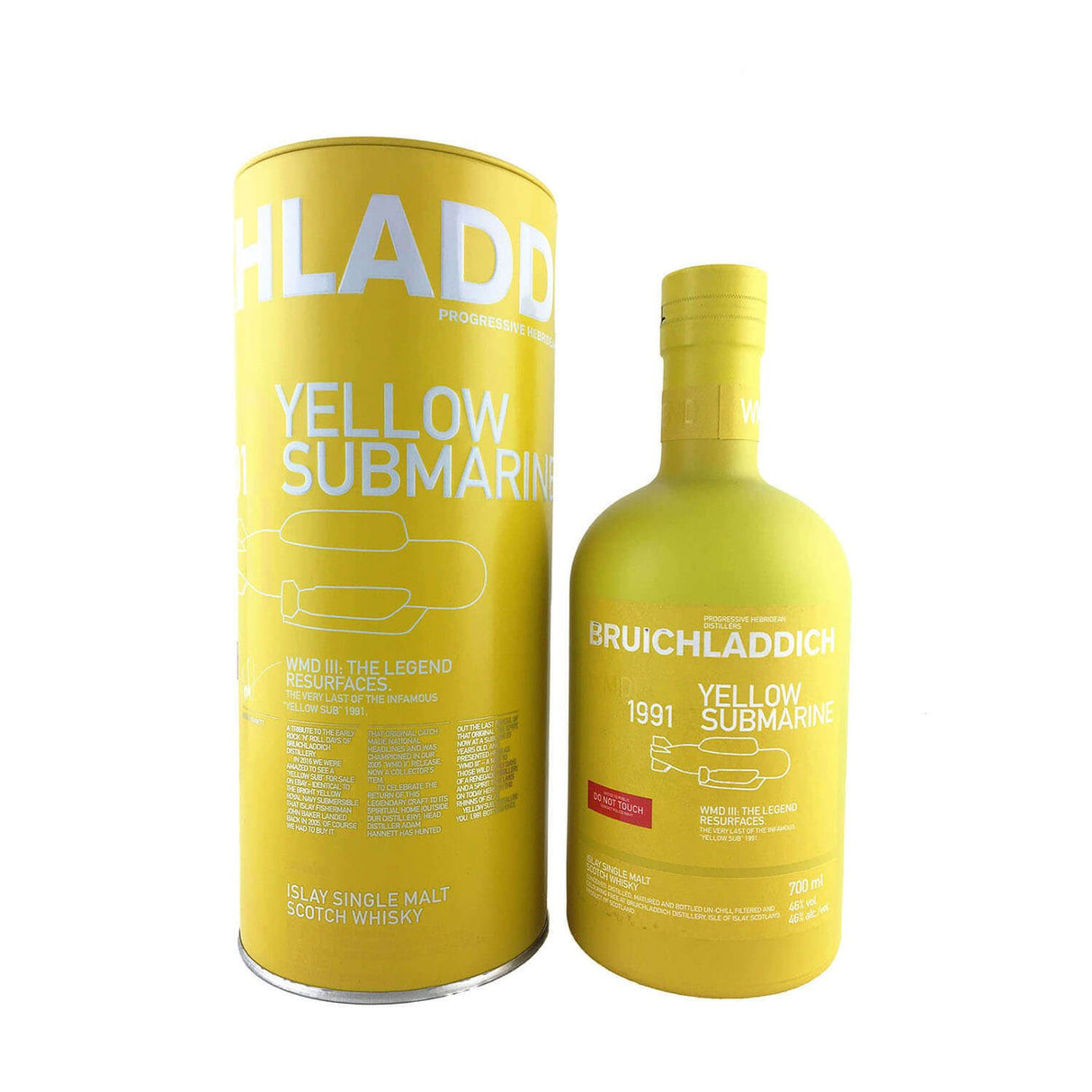 Bruichladdich WMD III Yellow Submarine 1991 25 Year Old Whisky | 700ML at CaskCartel.com
