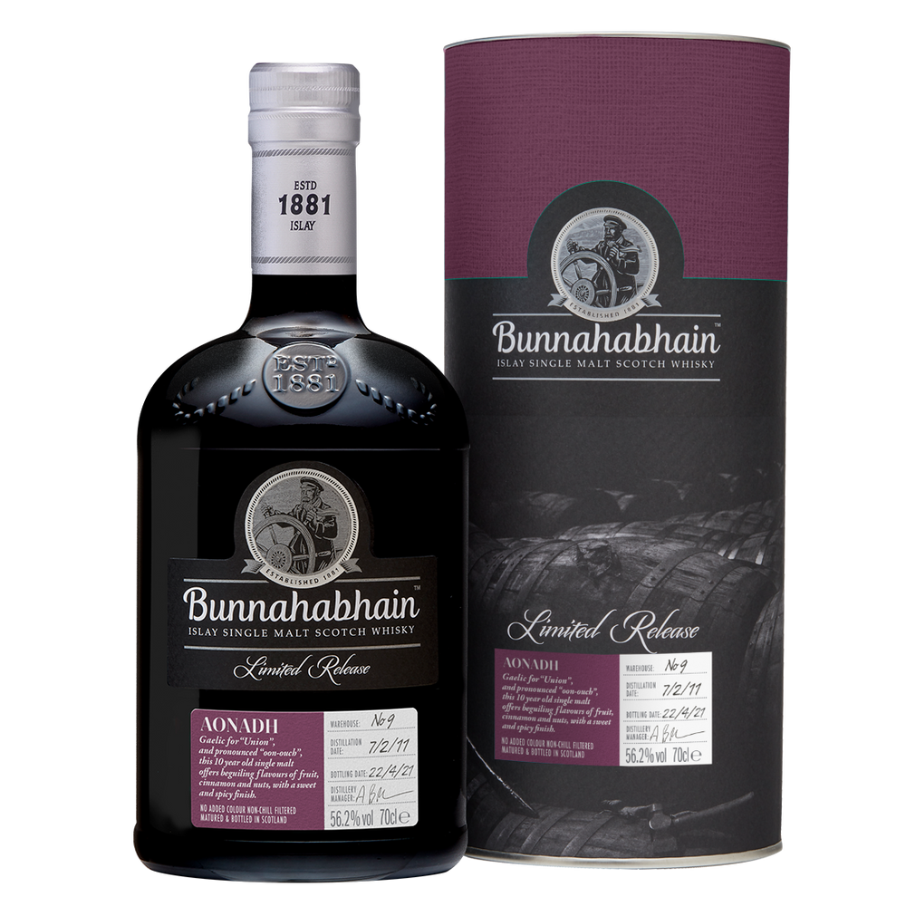 Distell’s Bunnahabhain 2011 Aonadh 10 Year Old Limited Edition Single Malt Scotch Whisky | 700ML at CaskCartel.com