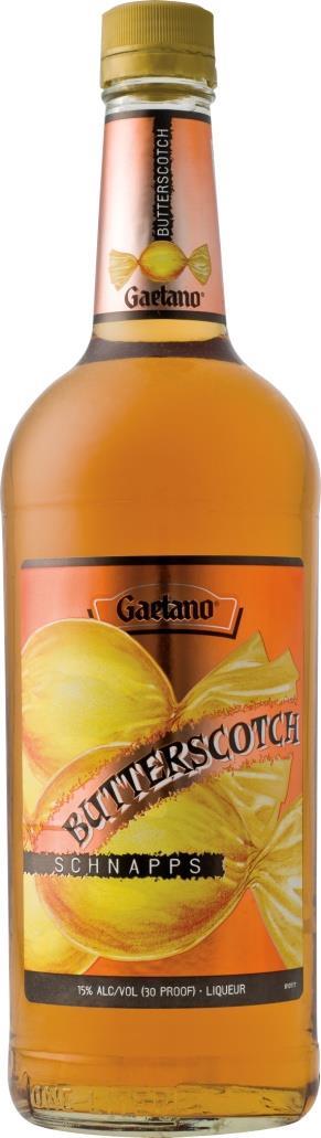 Gaetano Butterscotch Schnapps Liqueur 1L - CaskCartel.com