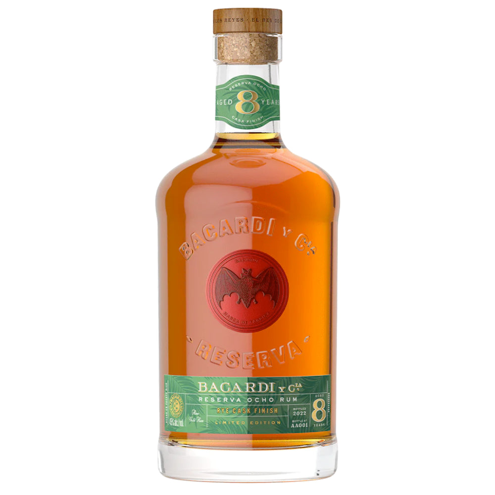 Bacardí Reserva Ocho Rye Cask Finish Rum at CaskCartel.com