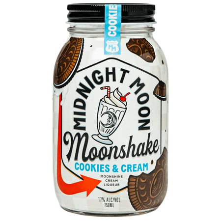 Midnight Moonshake Cookies and Cream Moonshine at CaskCartel.com