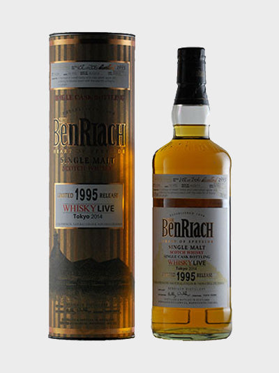 Whisk-E The Benriach 1995 for Live Tokyo 2014 Whisky - CaskCartel.com