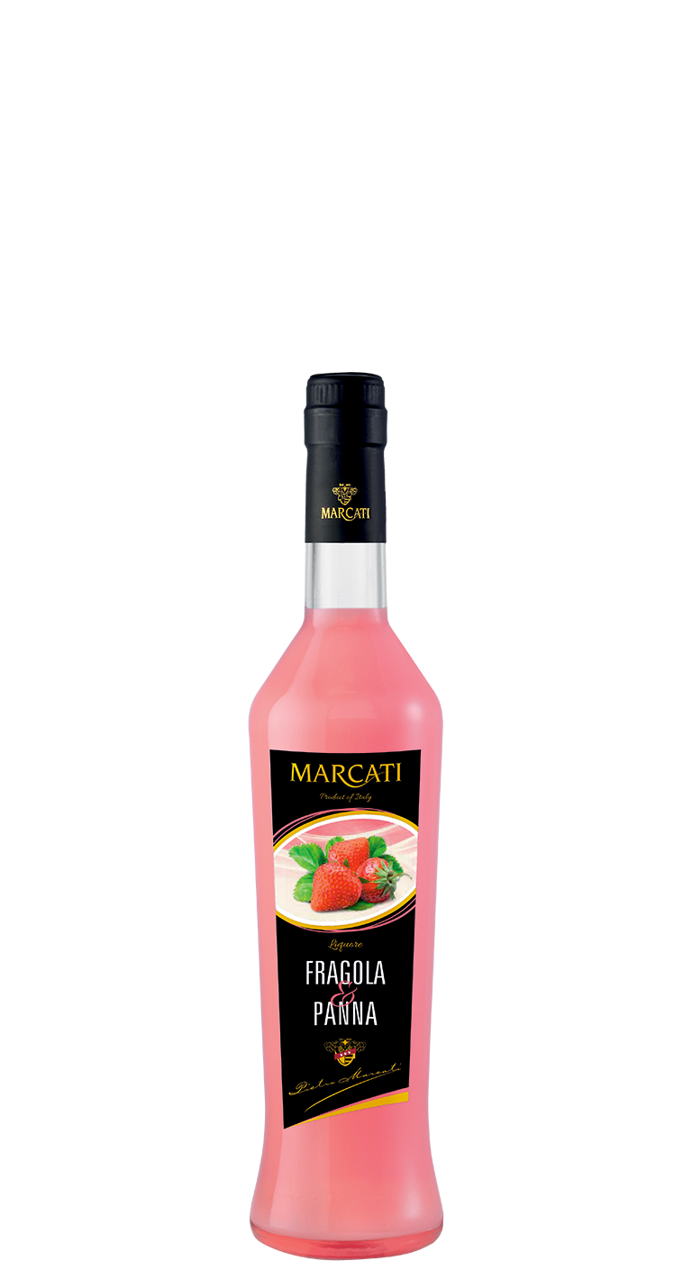 Marcati Fragola Panna Cream Liqueur | 500ML at CaskCartel.com