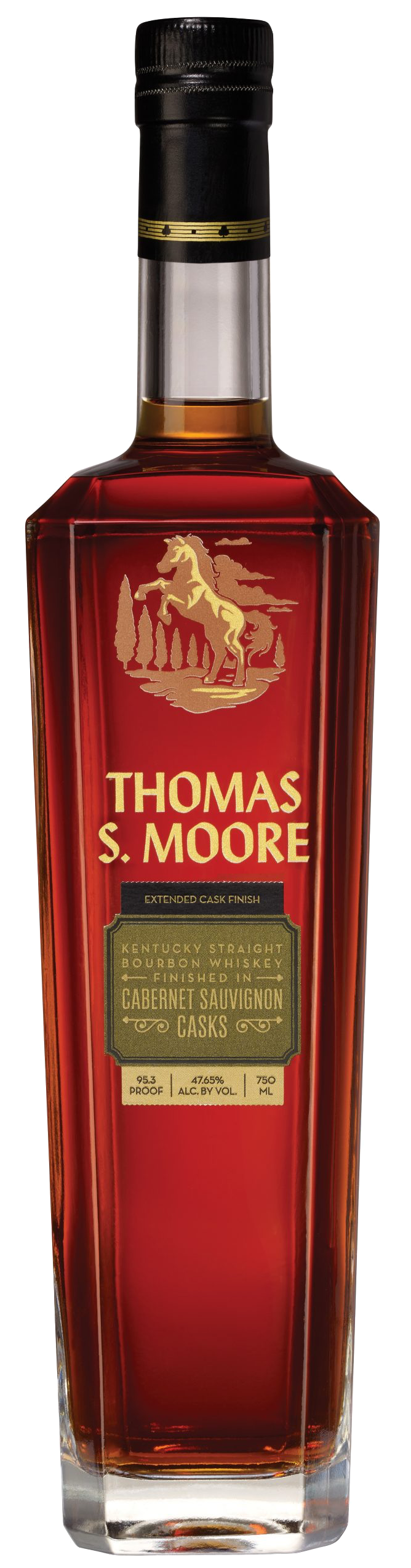 Thomas S Moore Caberne Sauvignon Cask Bourbon Whiskey at CaskCartel.com