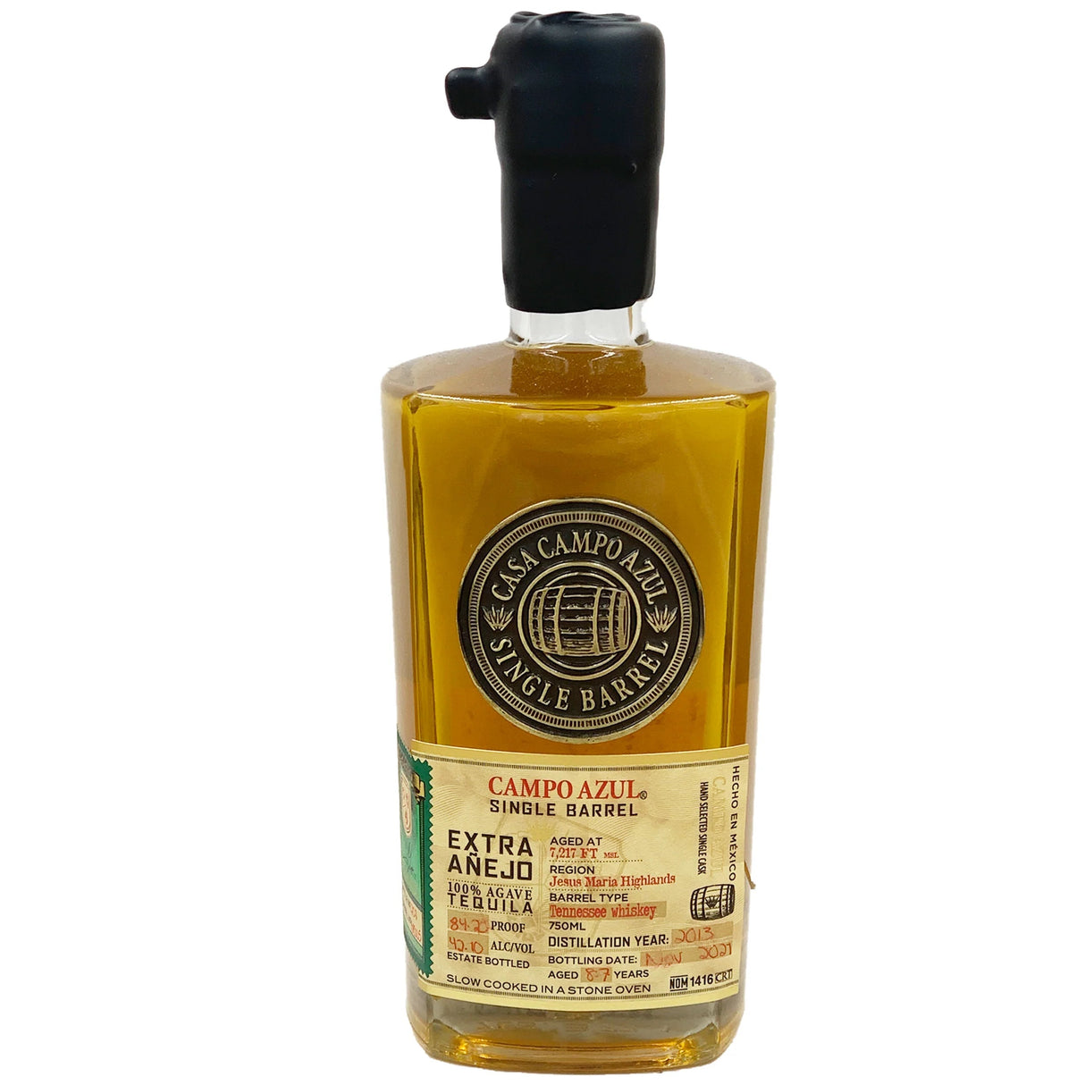 Campo Azul Single Barrel Extra Anejo Whiskey Cask 2013 Tequila at CaskCartel.com