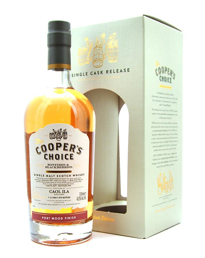 Caol Ila Cooper's Choice Bonfires & Blackberries Single Malt Whisky | 700ML at CaskCartel.com