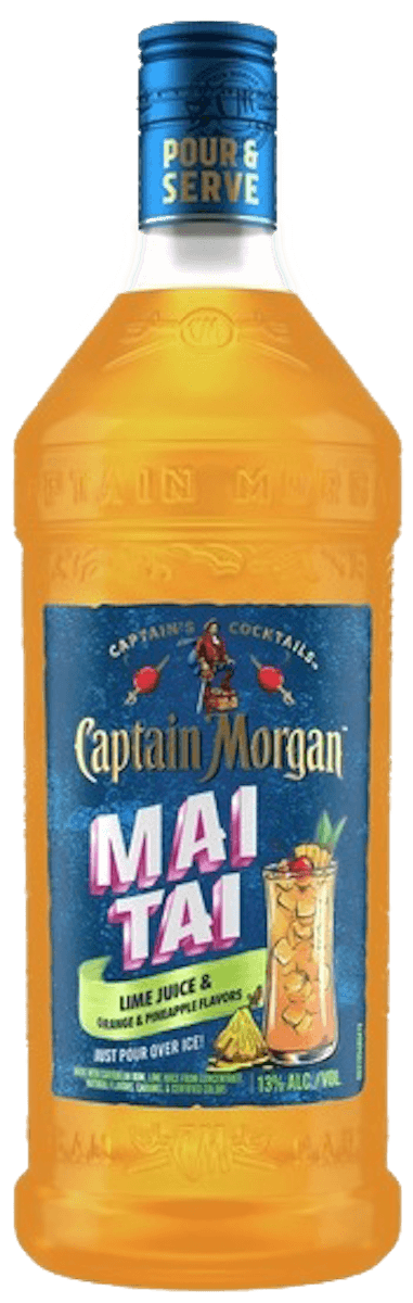 Captain Morgan Mai Tai Cocktail Liqueur | 1.75L at CaskCartel.com