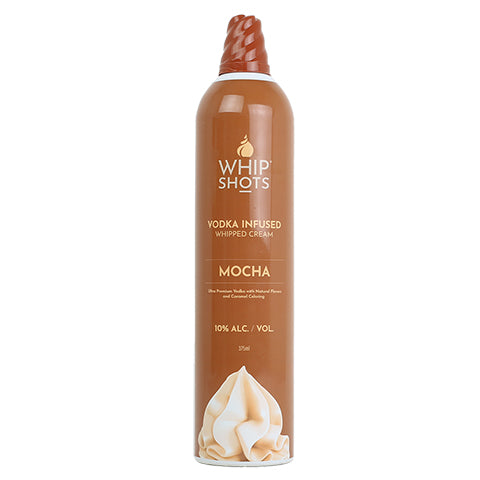 WhipShots Vodka Infused Whipped Cream Mocha Ready-to-Drink | 500ML at CaskCartel.com