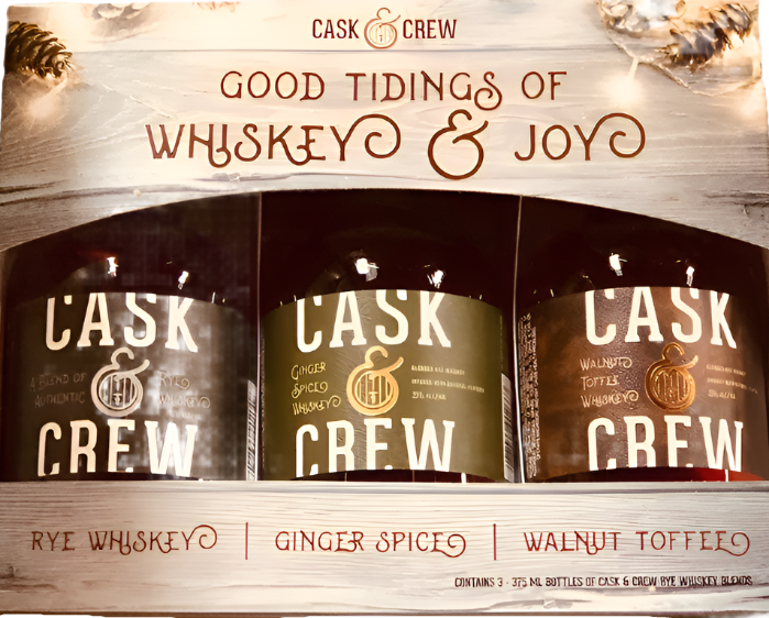 Cask & Crew Whiskey Tasting Gift Set (3) bottles 3.75ml - CaskCartel.com