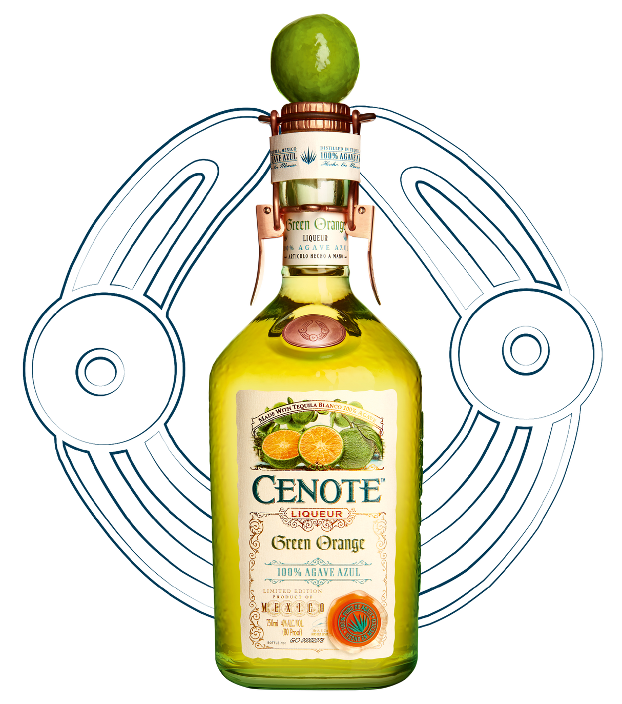 Cenote Green Orange Liqueur - CaskCartel.com
