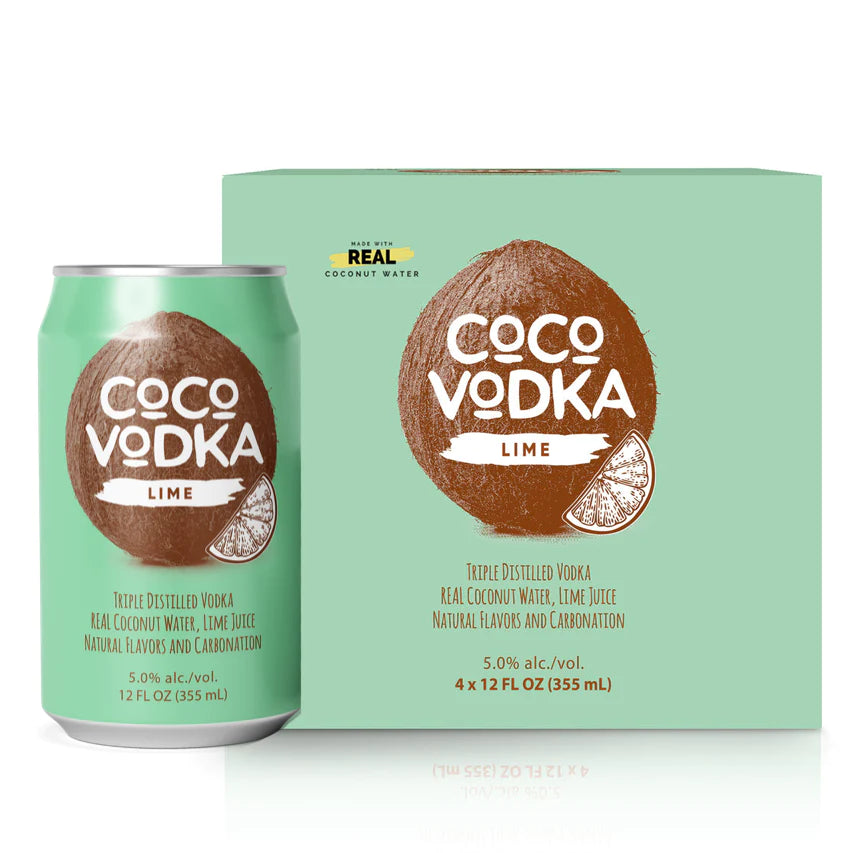 Coco Vodka Lime Cocktail | 4x355ML at CaskCartel.com