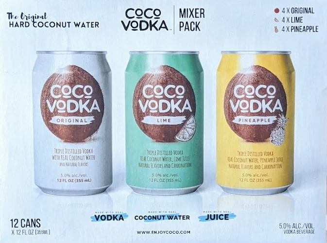 Coco Vodka Mixer Pack Cocktail | 12x355ML at CaskCartel.com