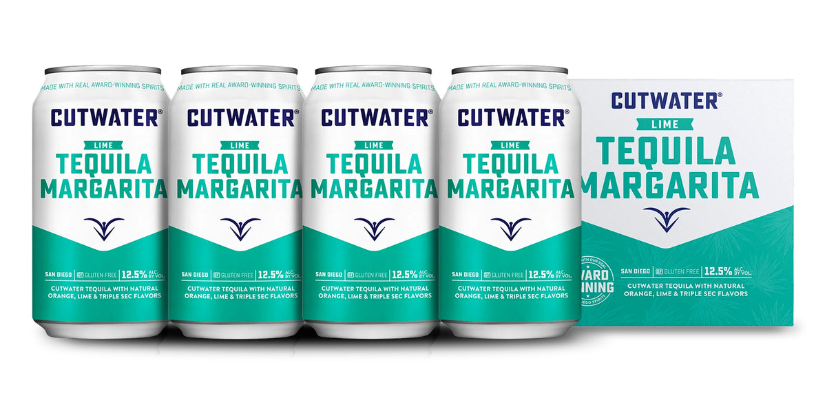 Cutwater | Lime Tequila Margarita (4) Pack Cans at CaskCartel.com