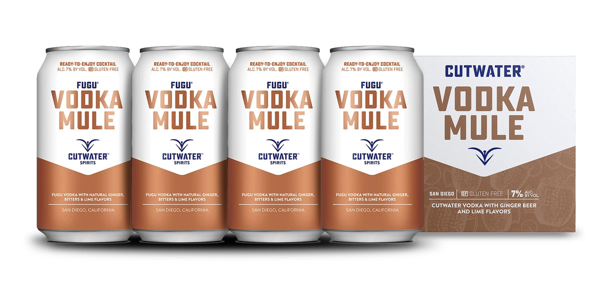 Cutwater | Fugu Vodka Mule (4) Pack Cans at CaskCartel.com