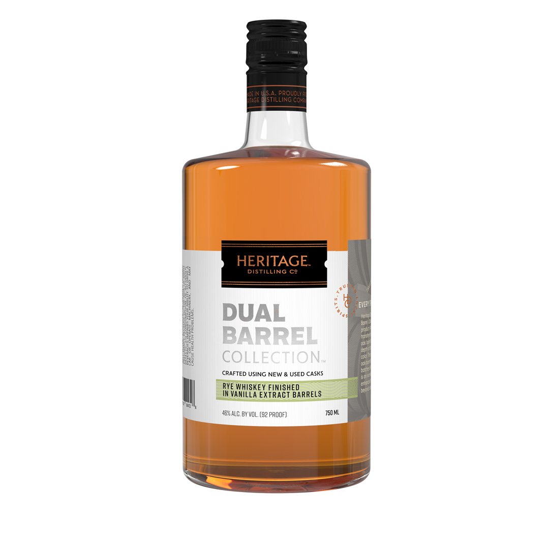 Heritage Distilling Co. Dual Barrel Collection (Vanilla) Rye Whiskey