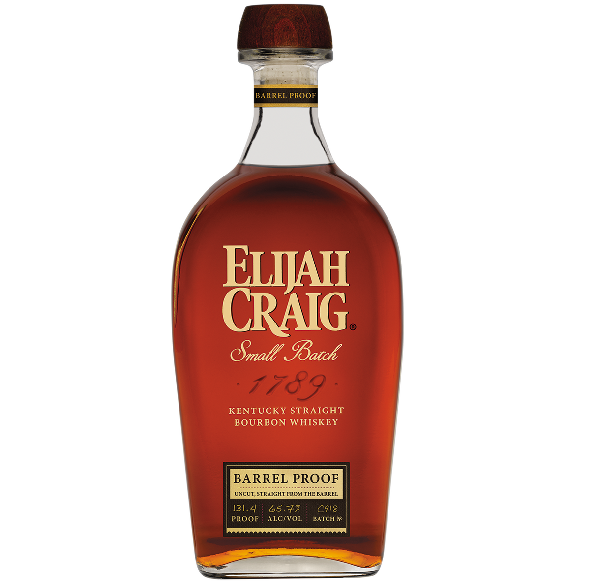 Elijah Craig Barrel Proof 131.4 ProofBatch C918 Bourbon Whiskey - CaskCartel.com