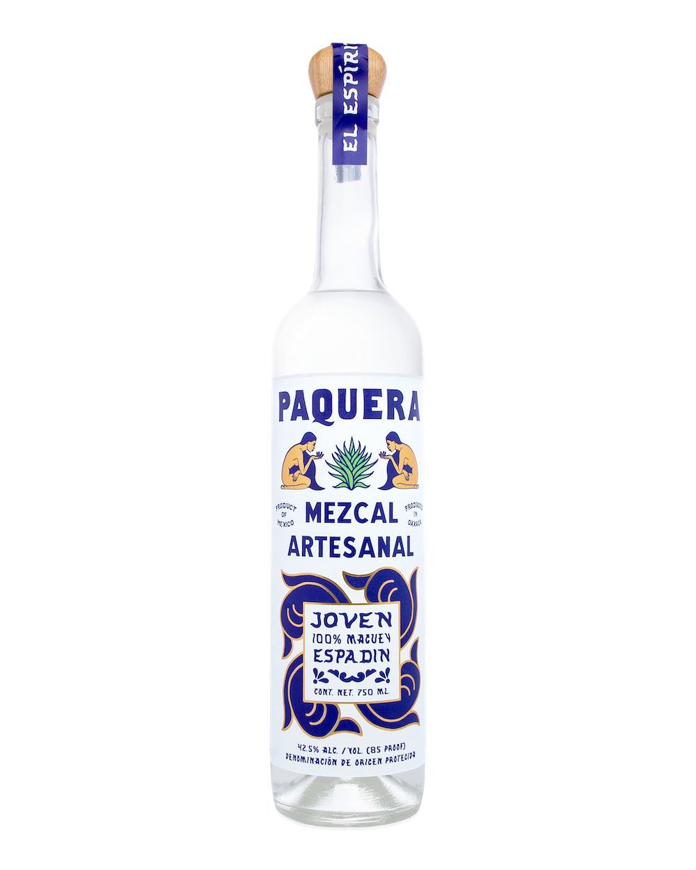 Paquera 100% Espadin Mezcal at CaskCartel.com