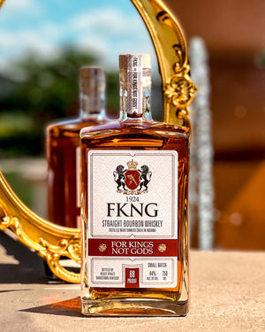 FKNG Straight Bourbon Whiskey | For Kings Not Gods at CaskCartel.com 2