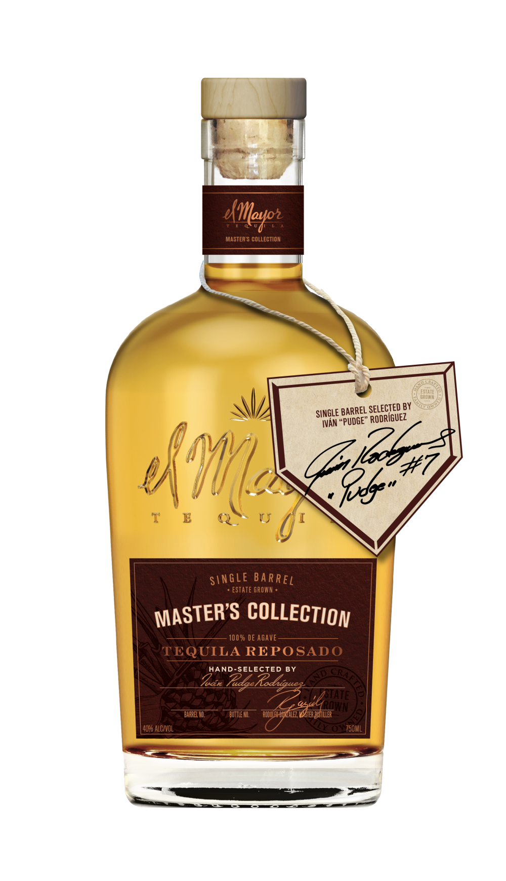 El Mayor | Masters Collection Single Barrel Reposado | Pudge Rodriguez Signed Edition at CaskCartel.com