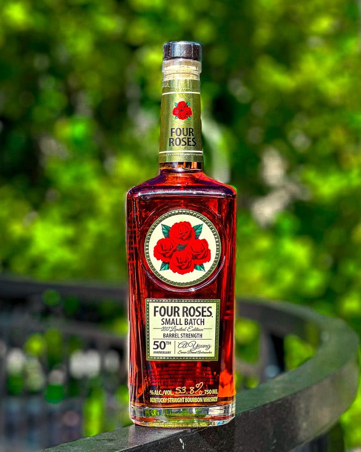 Four Roses '50th Anniversary Al Young' Limited Edition 2017 Small Batch Barrel Strength Kentucky Straight Bourbon Whiskey