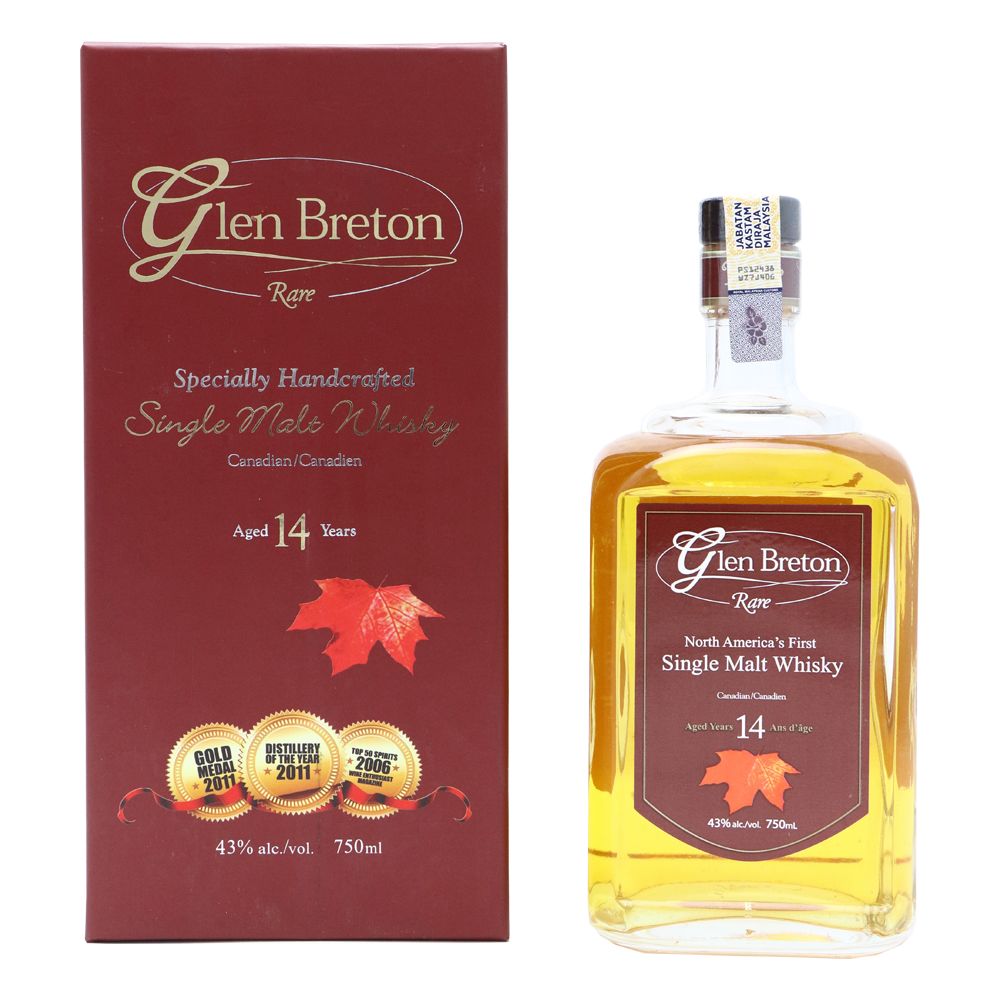 Glen Breton Rare 14 Year Old Canadian Single Malt Whisky at CaskCartel.com