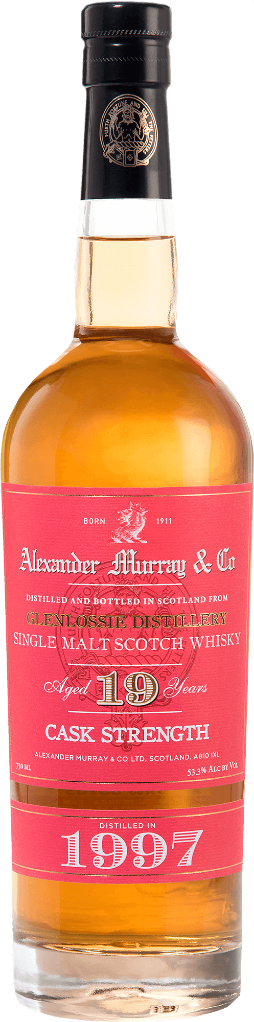 Alexander Murray 1997 Glenlossie 19 Year Old Single Malt Scotch Whisky - CaskCartel.com