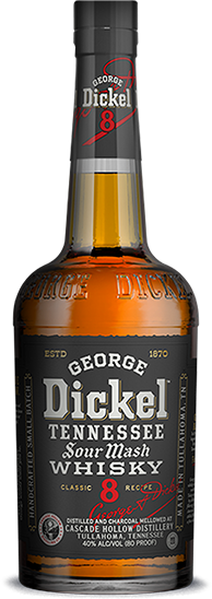 George Dickel Old No. 8 Tennessee Whisky - CaskCartel.com