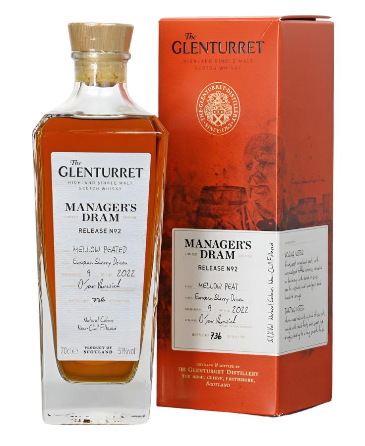 Glenturret Manager's Dram Release No. 2 Highland Single Malt Scotch Whisky | 700ML at CaskCartel.com