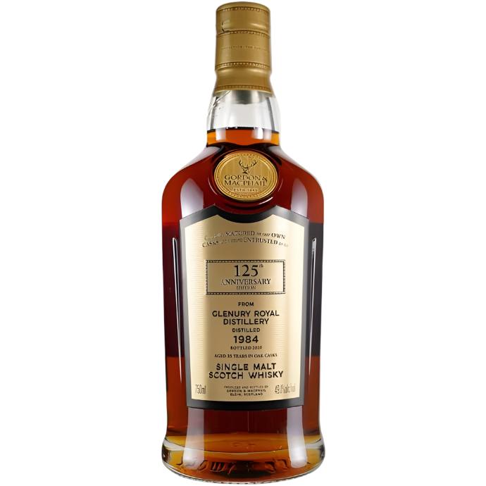 Gordon & Macphail Glenury Royal 35 year Old 125th Anniversary Bottling 1984 Scotch Whisky at CaskCartel.com