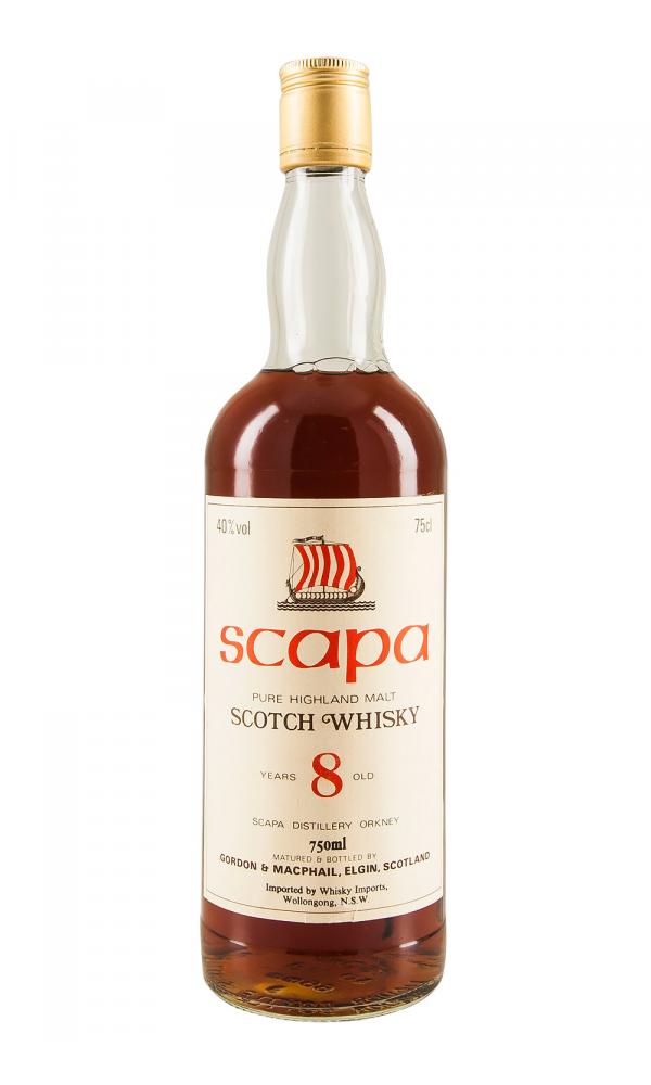 Scapa 8 Year Old Gordon & MacPhail Bot.1980s Island Single Malt Scotch Whisky at CaskCartel.com